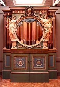 Snetzler organ Wynnstay Hall
