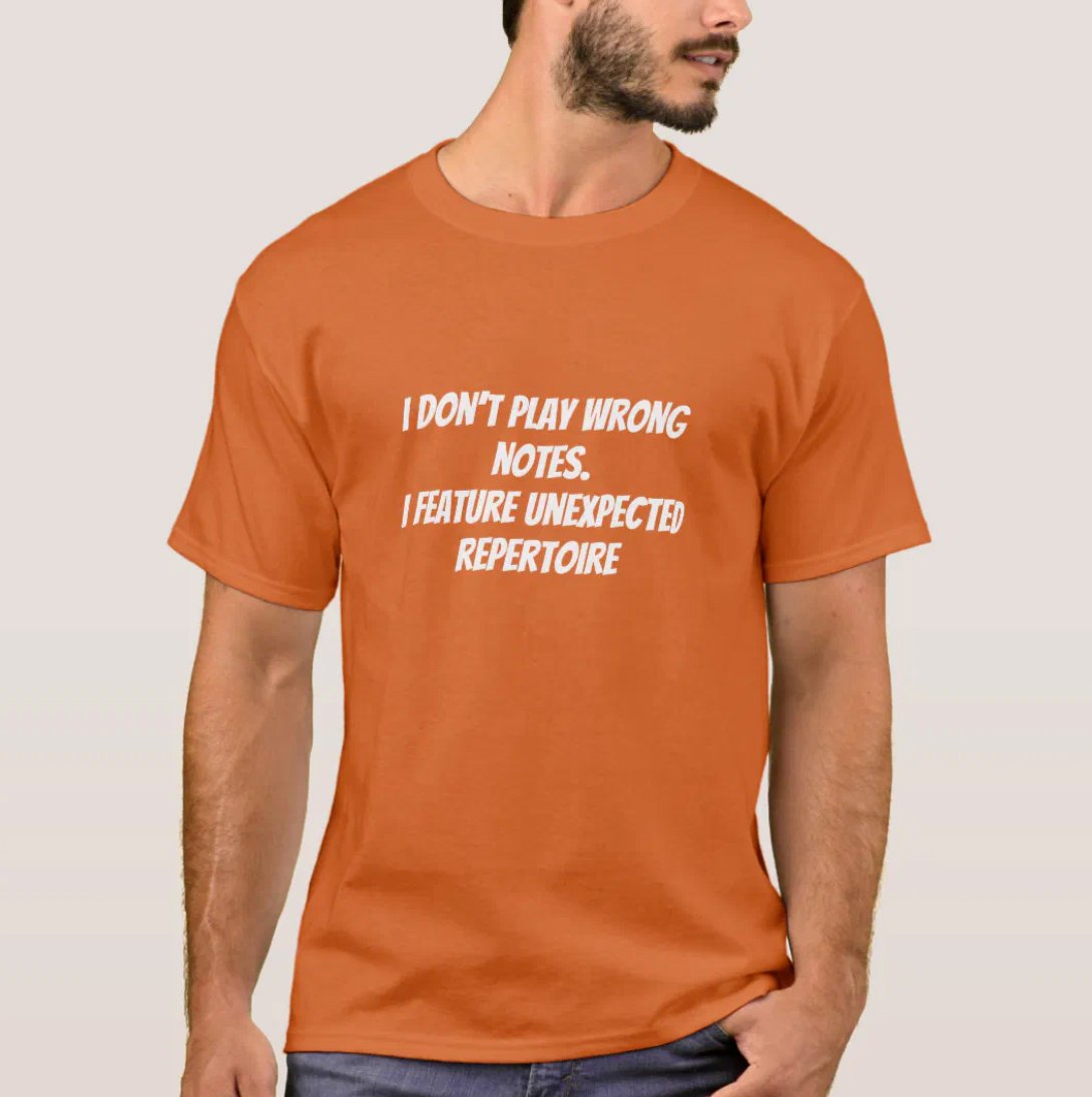 repertoiret-shirt for organists
