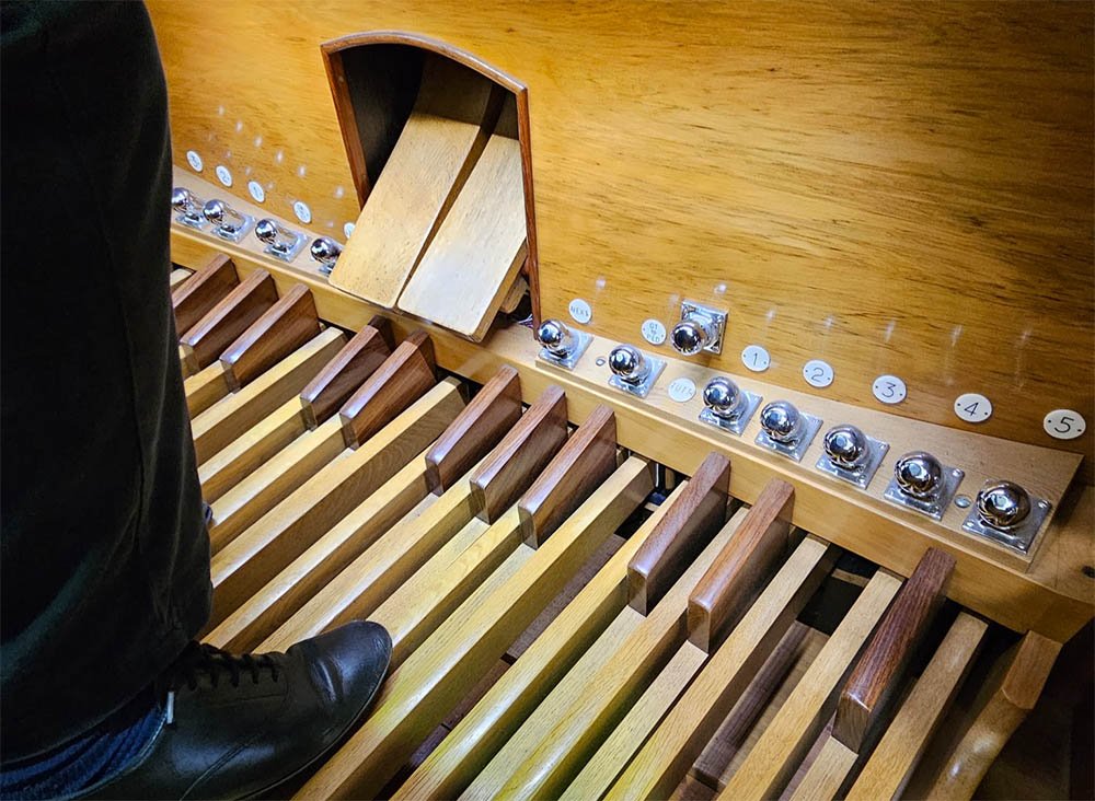 organ pedals